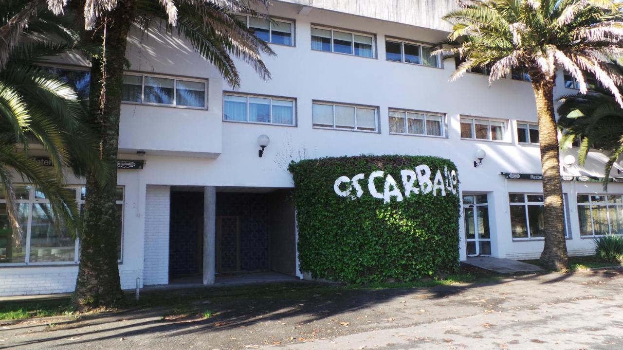 Hotel Os Carballos Sigueiro Dış mekan fotoğraf